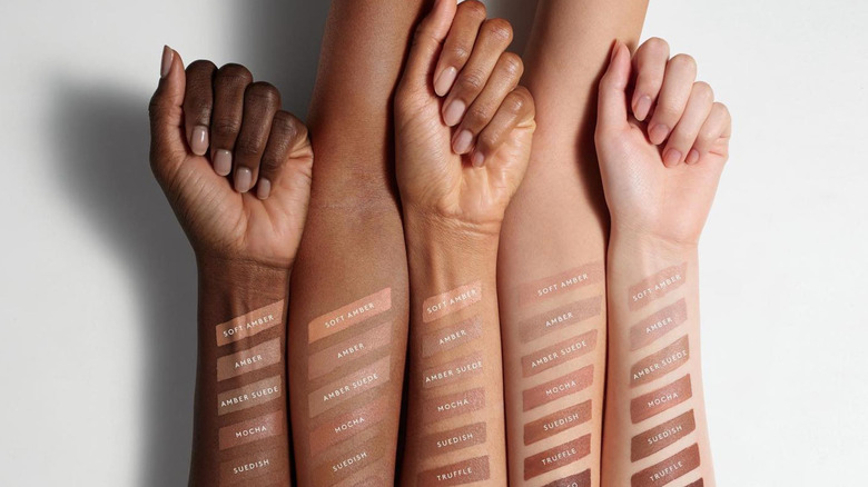 Fenty Beauty concealer swatches