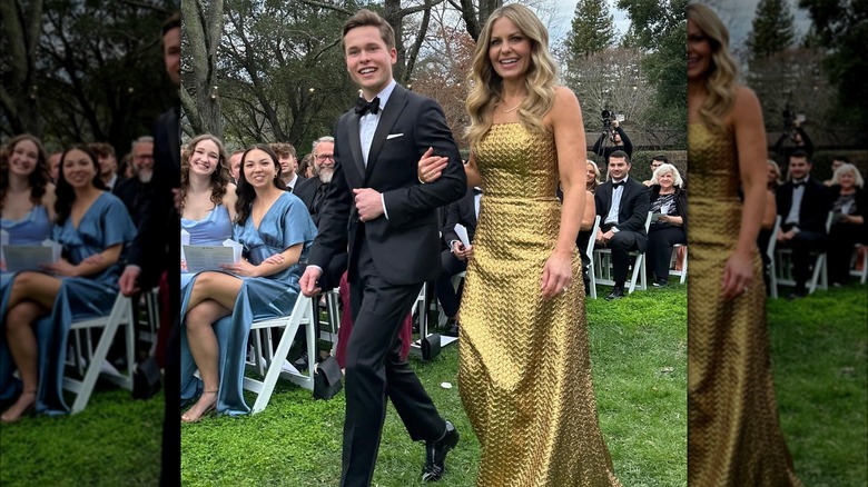 Candace Cameron Bure at son's wedding