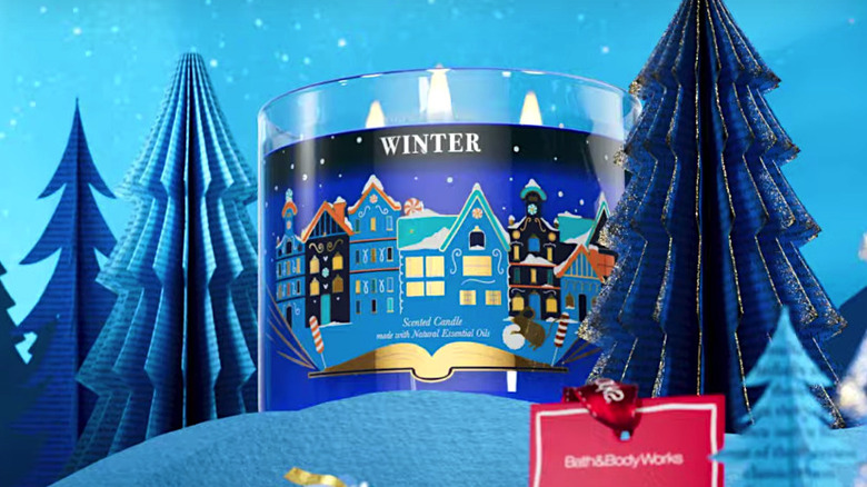 Bath & Body Works Winter candle