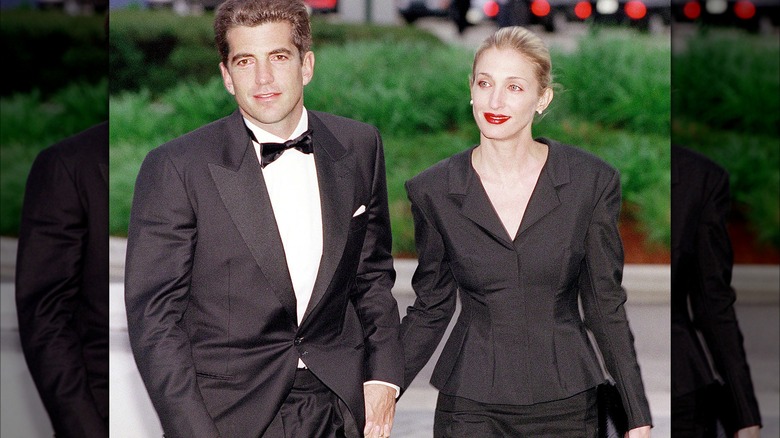 Carolyn Bessette-Kennedy and JFK Jr.