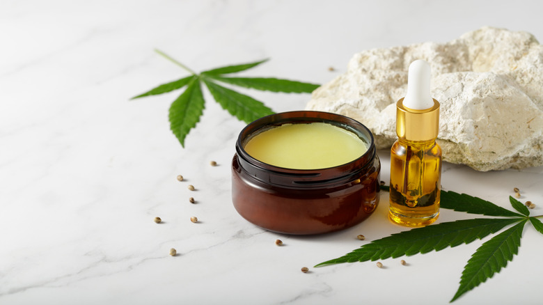 CBD lotion, oil, and powders