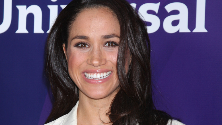 Meghan Markle smiling