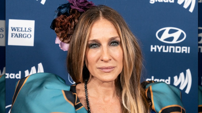 Sarah Jessica Parker with chunky highlights