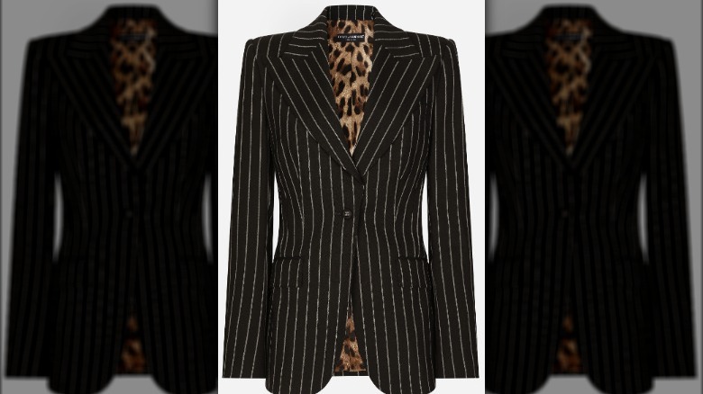 pinstripe blazer Dolce & Gabbana