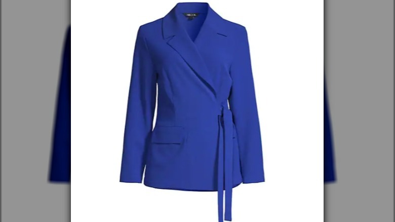 blue blazer womens fashion