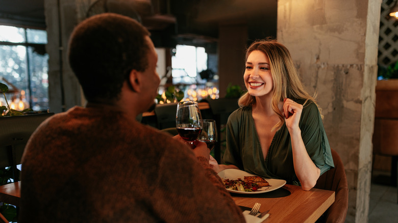 Couple on a date