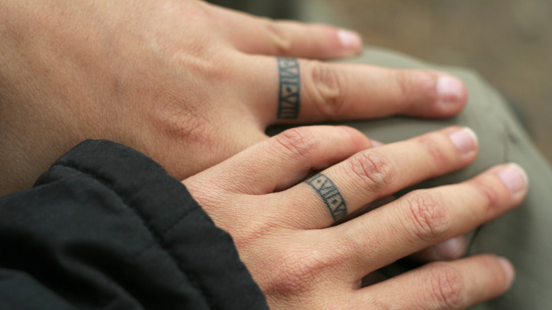 Ring Finger Temporary Tattoo - Set of 3 – Tatteco