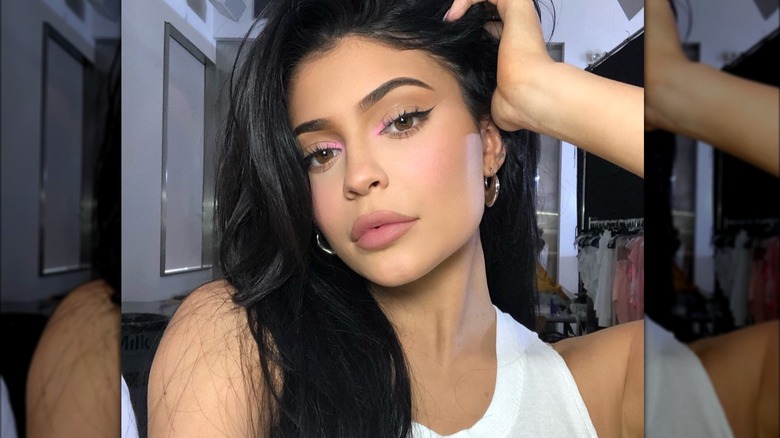 Kylie Jenner taking a selfie