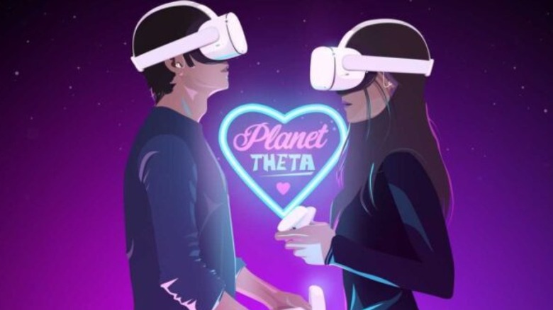 couple in the Metaverse