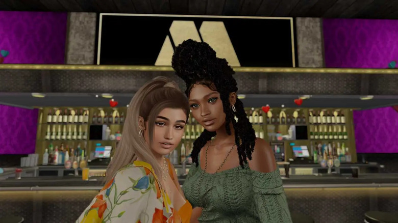 female avatars in Motown in Second Life