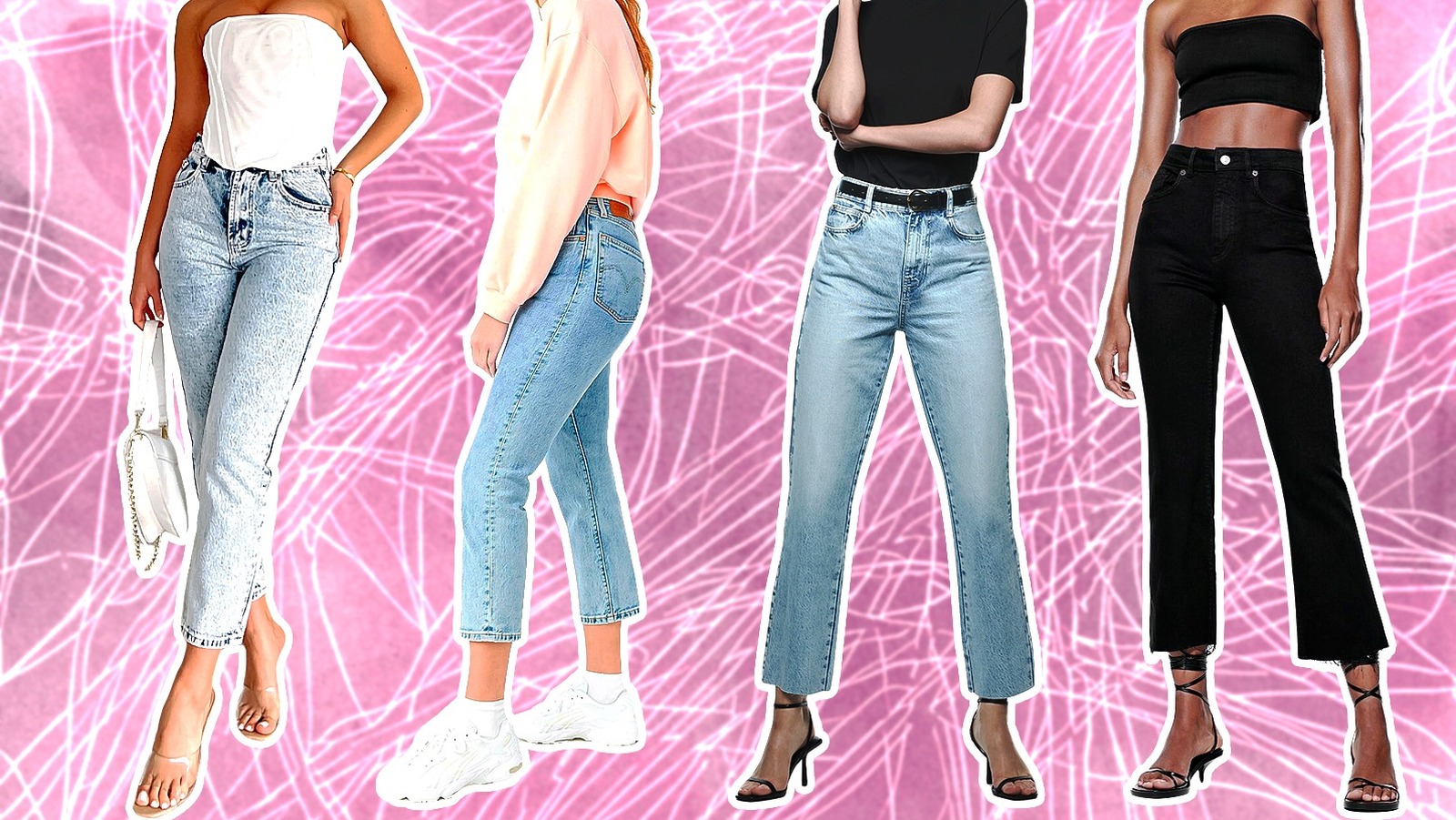 How to wear cropped jeans