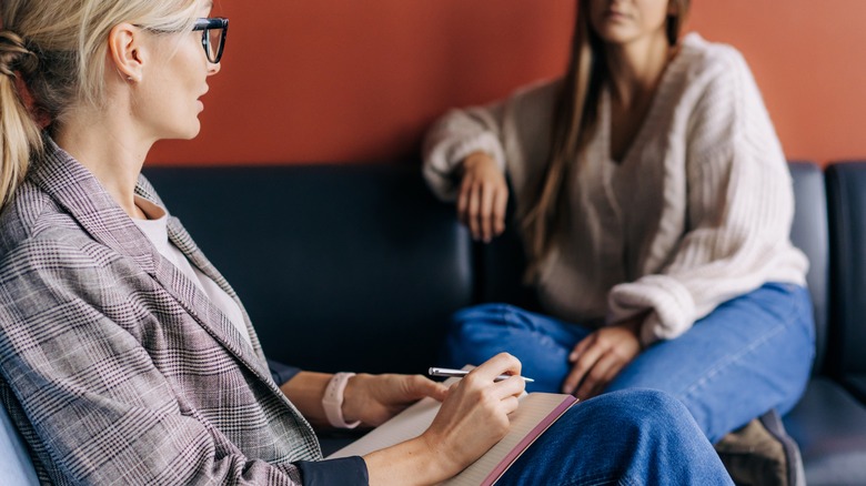 Psychologist and patient