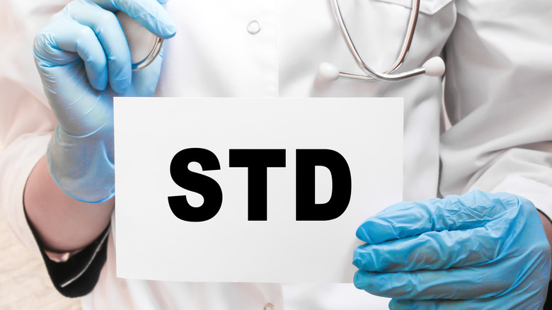 doctor STD sign