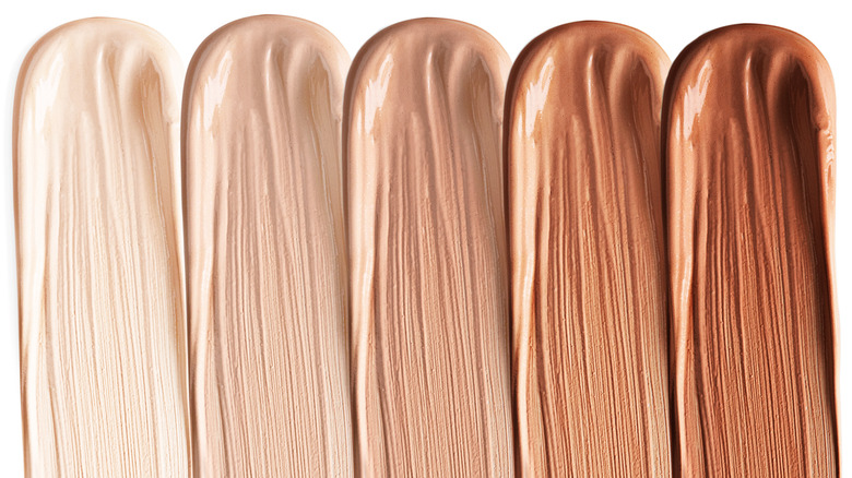 shades of liquid foundation