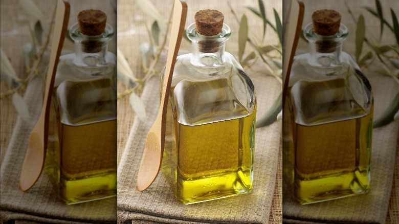 Bottle of olive oil