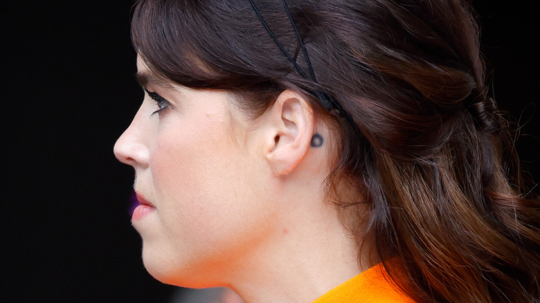 Princess Eugenie with a tattoo