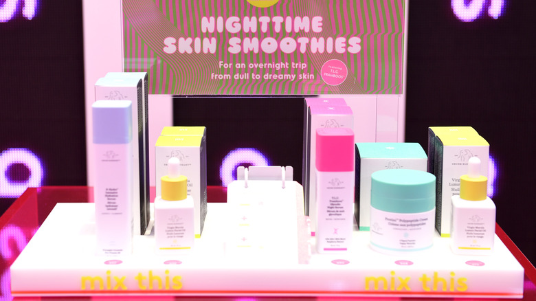 Drunk Elephant products on display, 2019