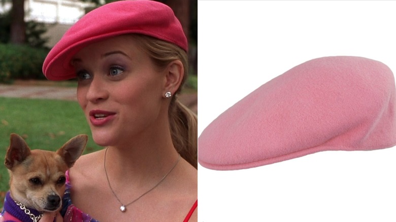 Elle Woods pink ivy hat