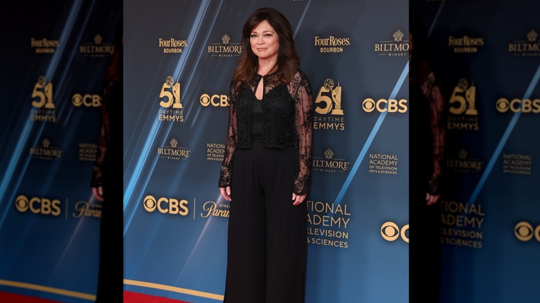 Valerie Bertinelli wearing lace