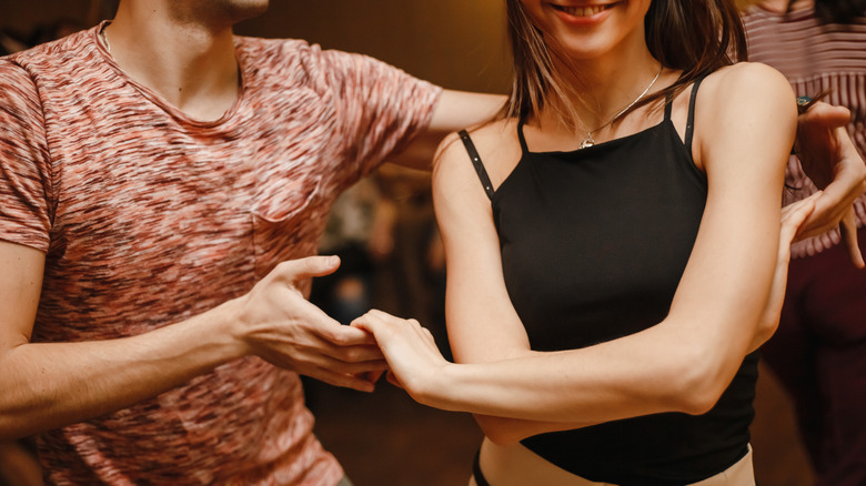 Couple dancing 