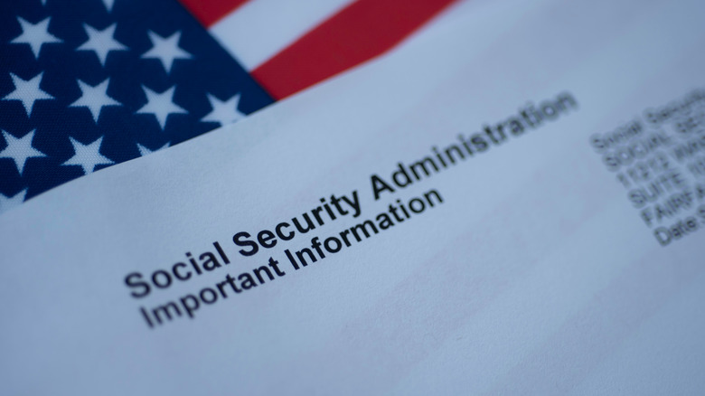 Social security administration paperwork