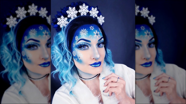 winter fairy look