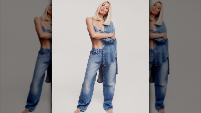 good american baggy jeans