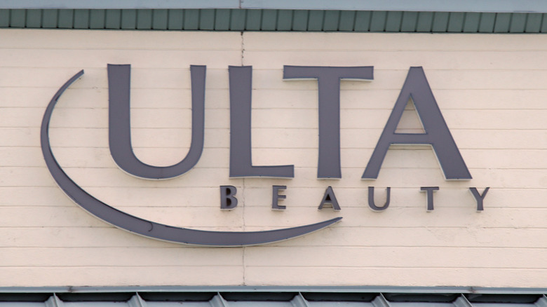 The Ulta Beauty sign