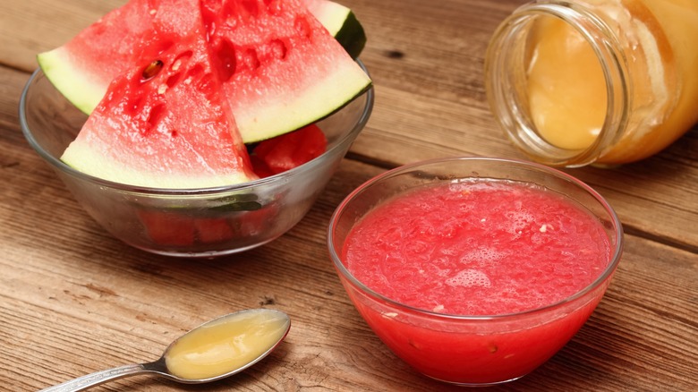 Watermelon skincare products