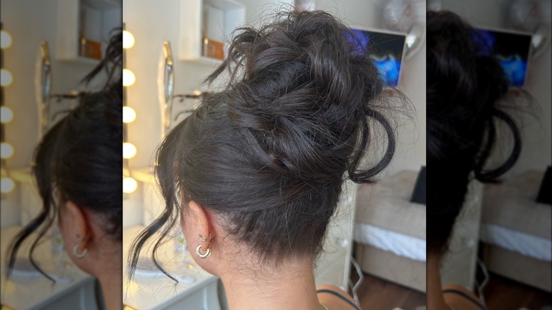 Textured bun 