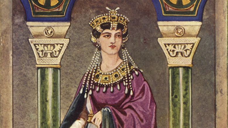 Artist's rendering of Empress Theodora