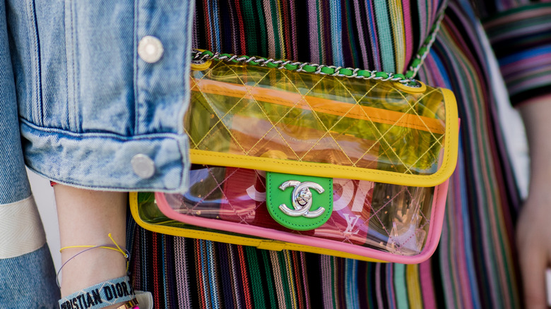 Transparent Chanel bag