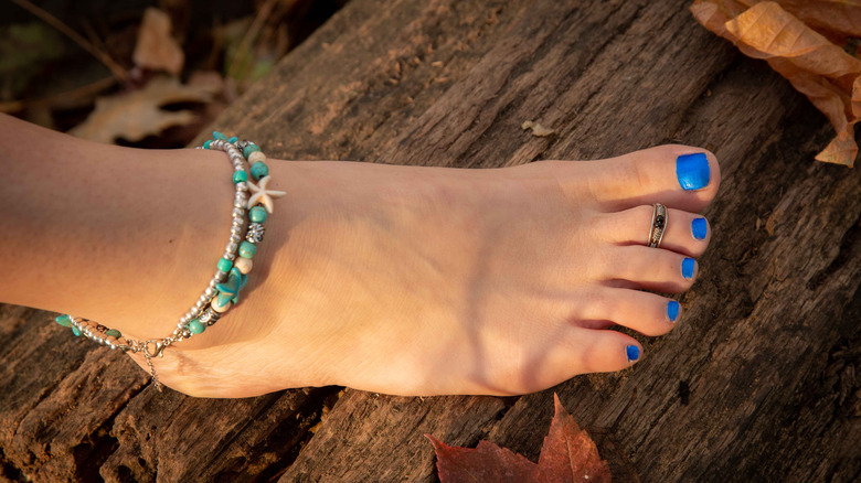 anklet and toe ring