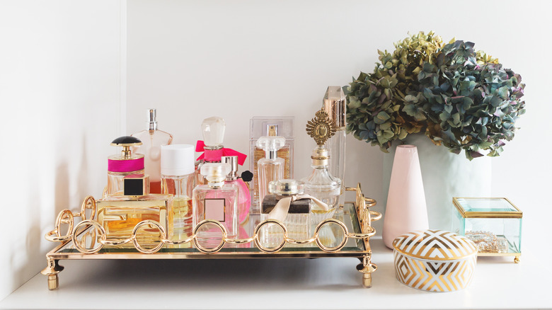 Pretty perfume collection 