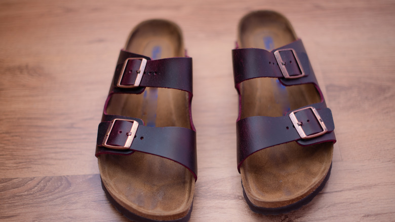 Birkenstocks drying