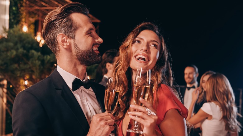 woman and husband at wedding