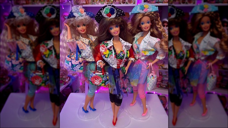 Teen Talk Barbie dolls