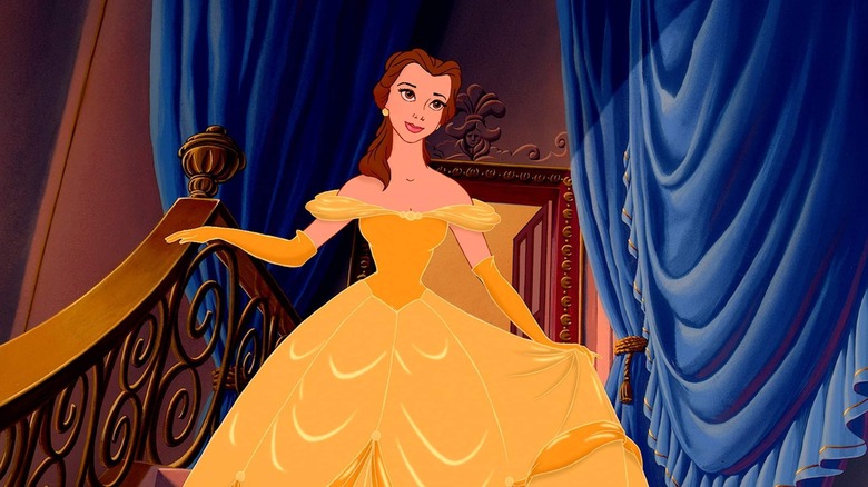 Belle in her gown