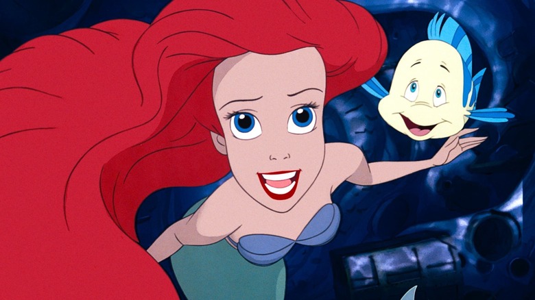 Ariel and Flounder