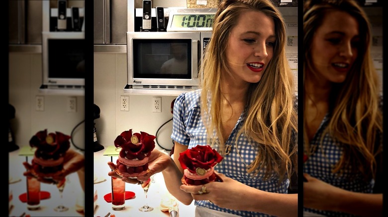 Blake Lively baking