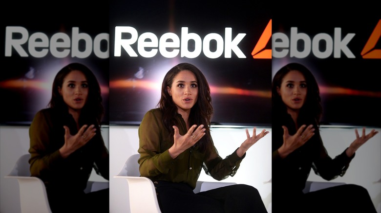 Meghan Markle at Reebok event