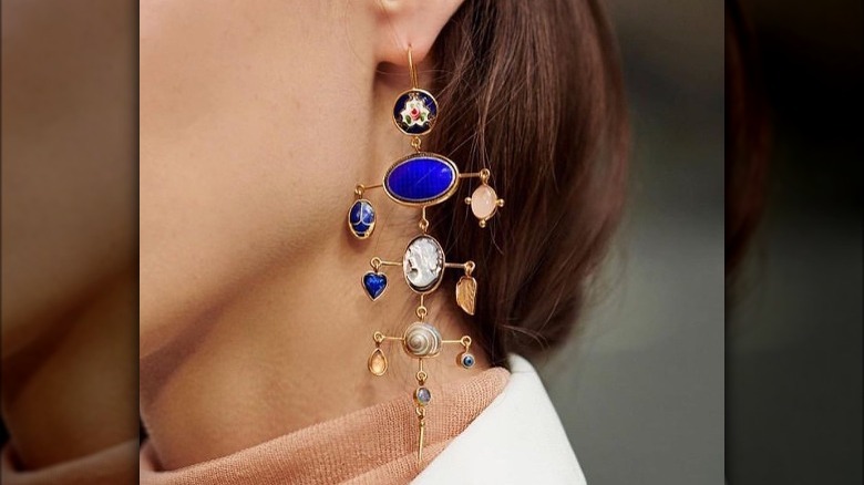 Statement earrings