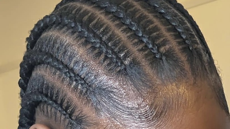 stitch cornrows