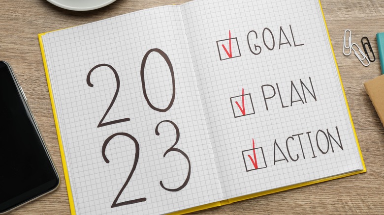 goal action list for 2023