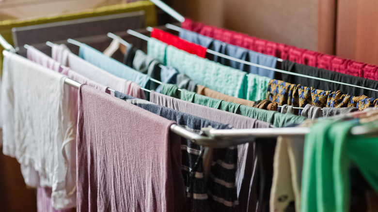 shirts air drying