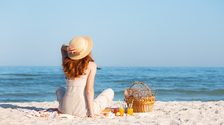 picnic by the beach