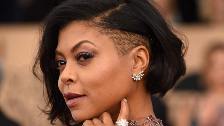 Taraji P. Henson wedge haircut