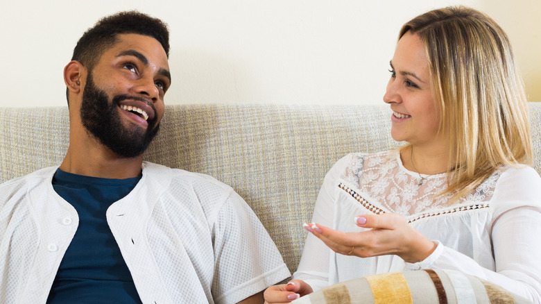 couple communicating