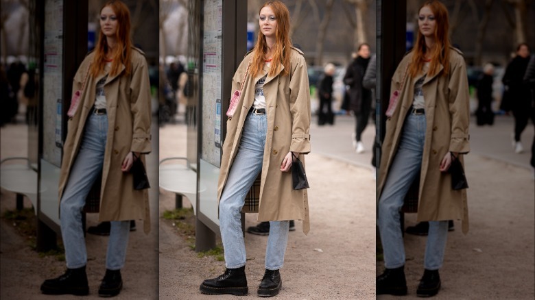 Jeans with boots