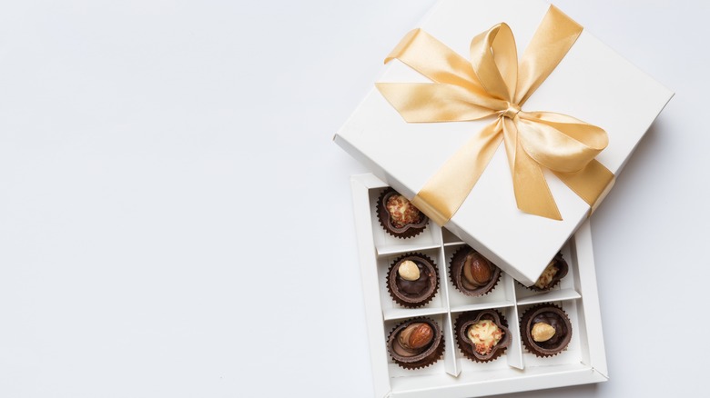 A box of chocolates